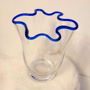 Hand Blown Glass Vase